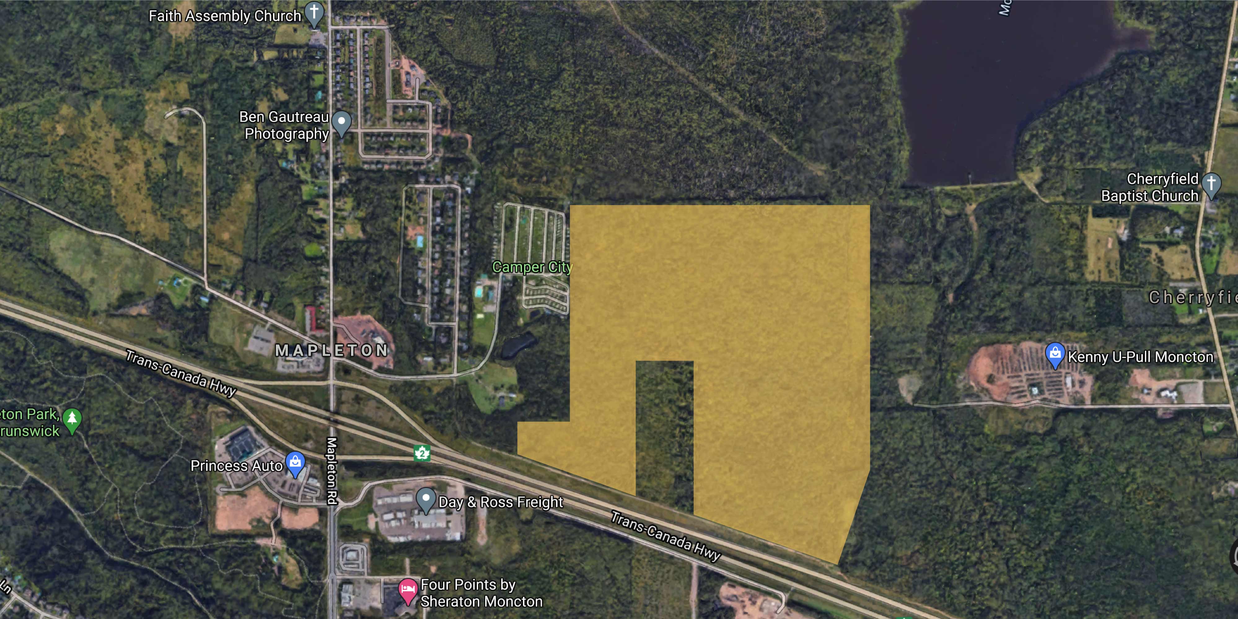 Mapleton Lands Future Residential Development Moncton